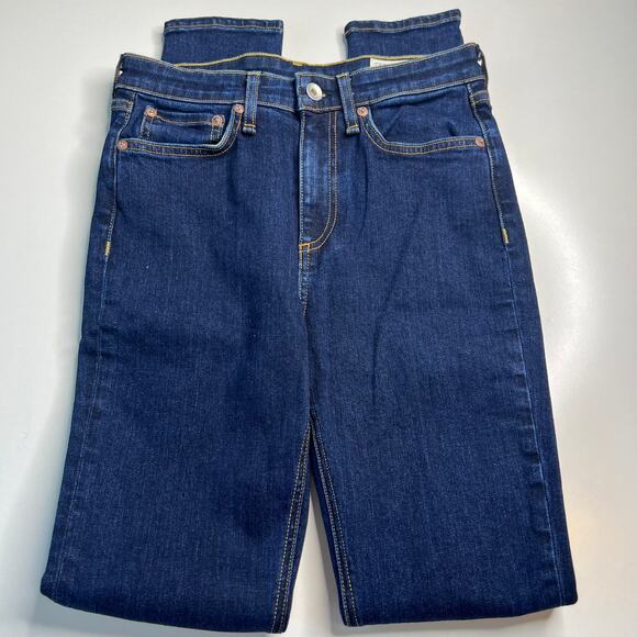 Rag & Bone Women's Jeans Bundle (2) Blue/Black Skinny Straight Leg Size 25 - Picture 10 of 16